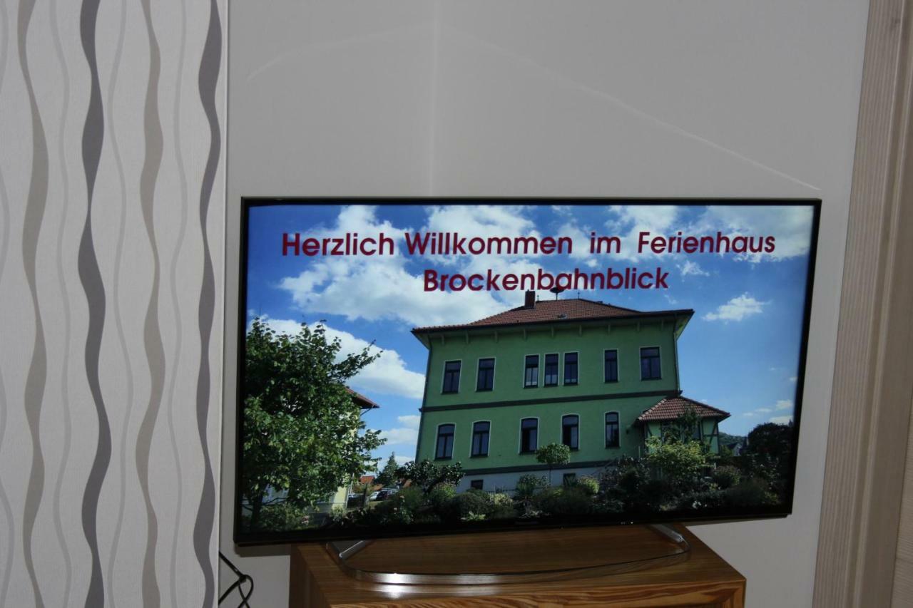 ורניגרוד Ferienhaus Brockenbahnblick מראה חיצוני תמונה